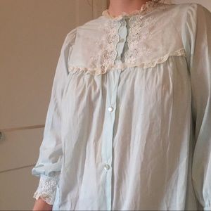 Vintage light blue dress